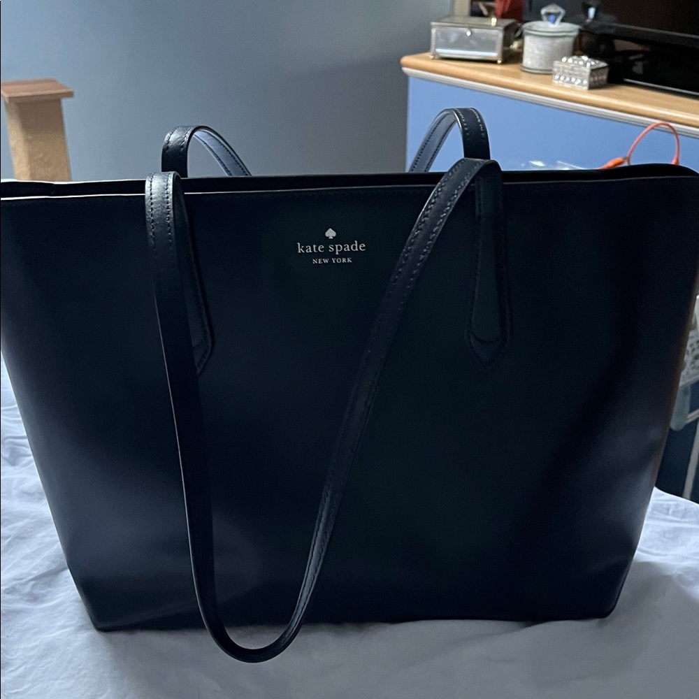 Kate Spade classic navy tote.